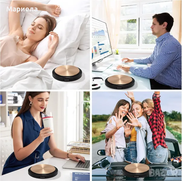 Преносим CD плейър с Bluetooth / 2000mAh / OLED екран / Компактен CD плейър, снимка 1