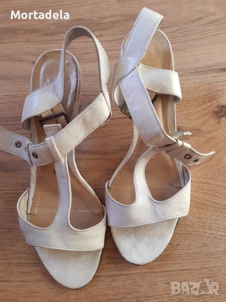 Дамски сандали естествена кожа, снимка 1