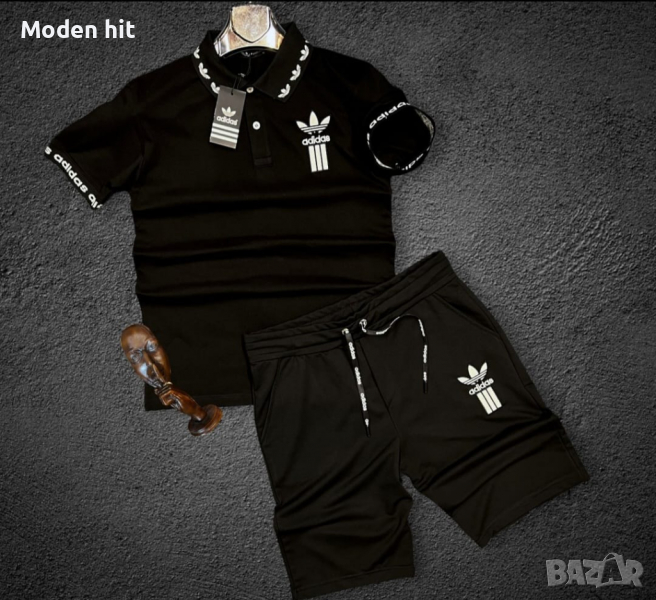 Adidas мъжки летни комплекти /тениска и къси панталони/ реплика, снимка 1