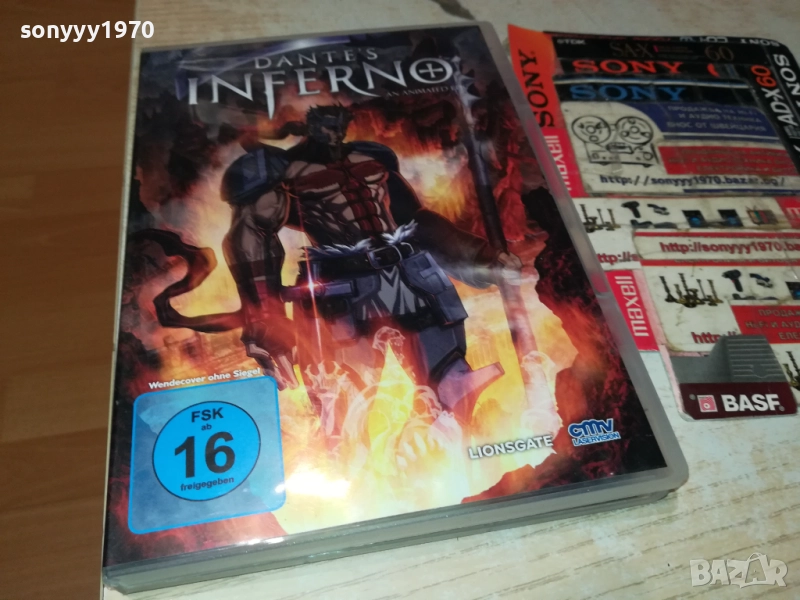 DANTES INFERNO DVD 2009250421, снимка 1