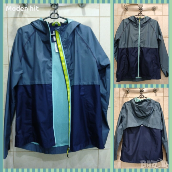 Quechua непромокаемо яке против дъжд и вятър за момче размер до 166 см., снимка 1