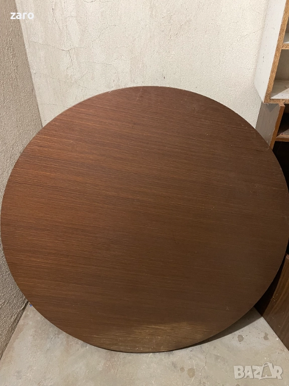 Масивна кръгла маса за беседка, помещение, снимка 1