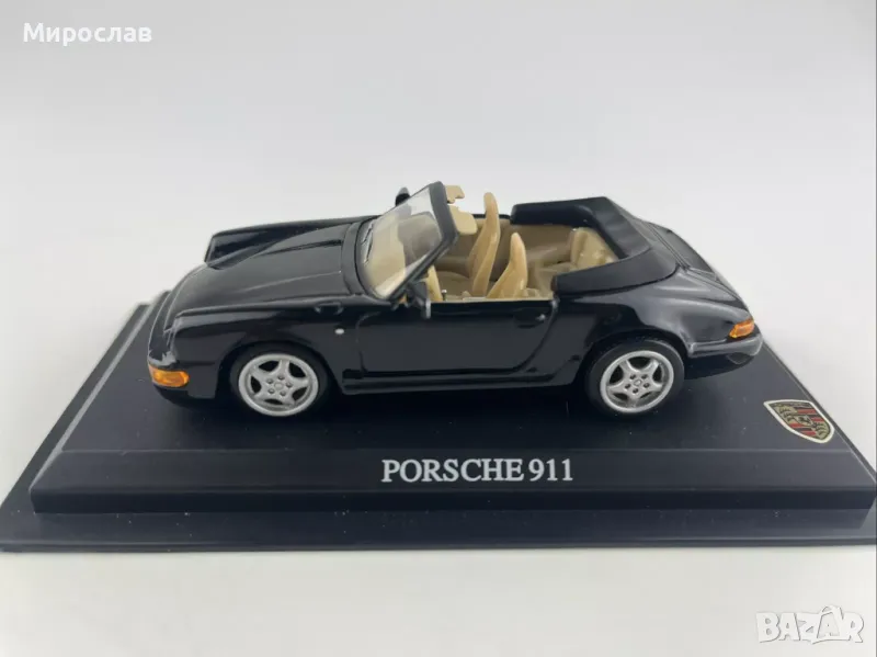 1:43 Porsche 911 ИГРАЧКА КОЛИЧКА МОДЕЛ, снимка 1