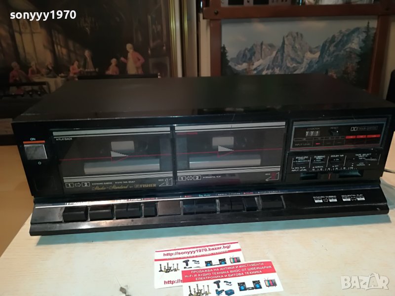FISHER CR-W223R DECK-MADE IN JAPAN 2108221845, снимка 1