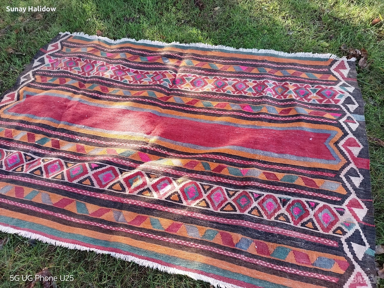 Ръчно тъкан килим, снимка 1