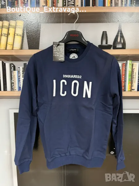 Мъжка блуза Dsquared Icon Blue !!!, снимка 1