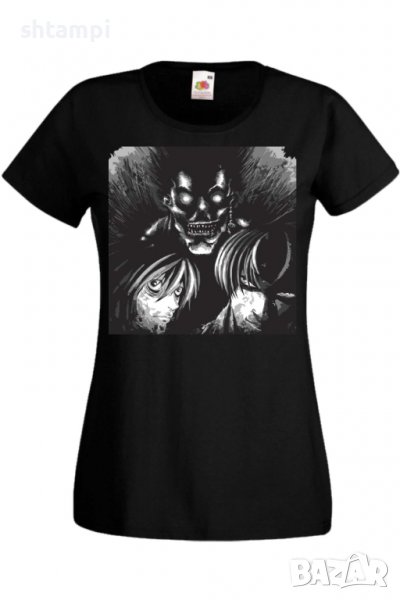 Дамска тениска Death Note 01,Анимация,игра,Празник,Повод., снимка 1