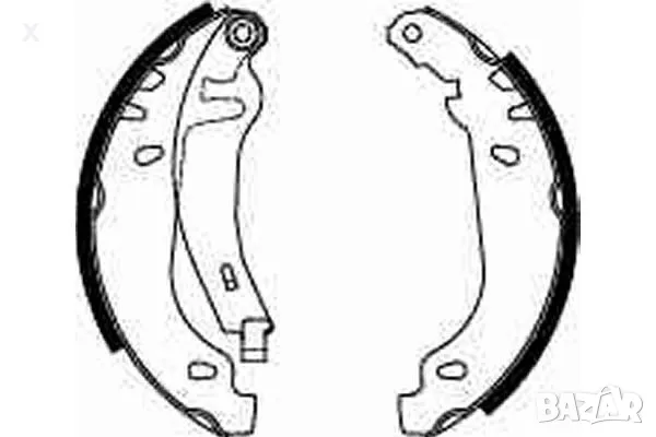 BENDIX 362309B ЗАДНИ ЧЕЛЮСТИ CITROEN ZX Xsara / PEUGEOT 306 / 1991-2005 OE 4241L4 OE 4241G3 , снимка 1