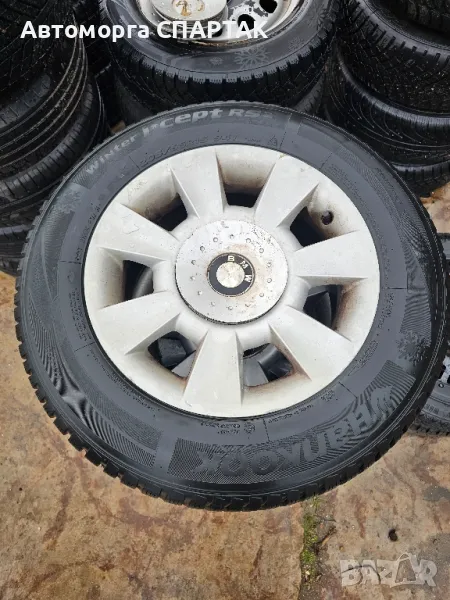 зимни гуми с джанти 15 цола BMW Hankook, снимка 1