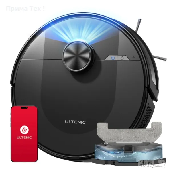 Мощен робот прахосмукачка с моп Ultenic , снимка 1