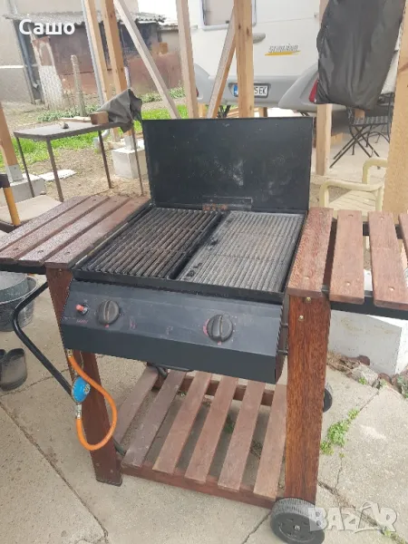 Газово Барбекю чугунени скари и горелки , снимка 1
