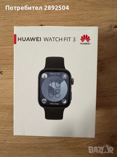 Huawei watch fit 3 , снимка 1