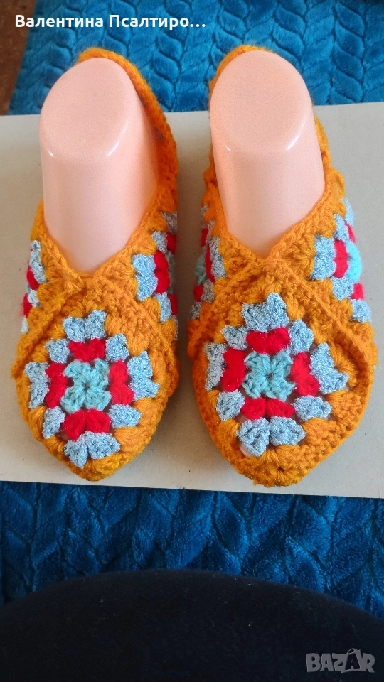 Терлици с бабини квадрати , снимка 1