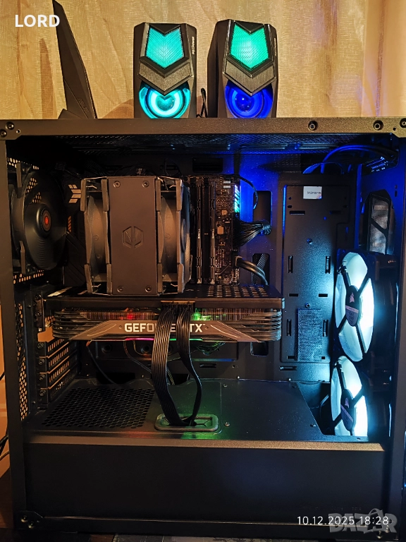 Геймърски i5 12500, RTX 3070 8GB, RAM 32GB DDR5 6000, SSD 512GB NVME, снимка 1