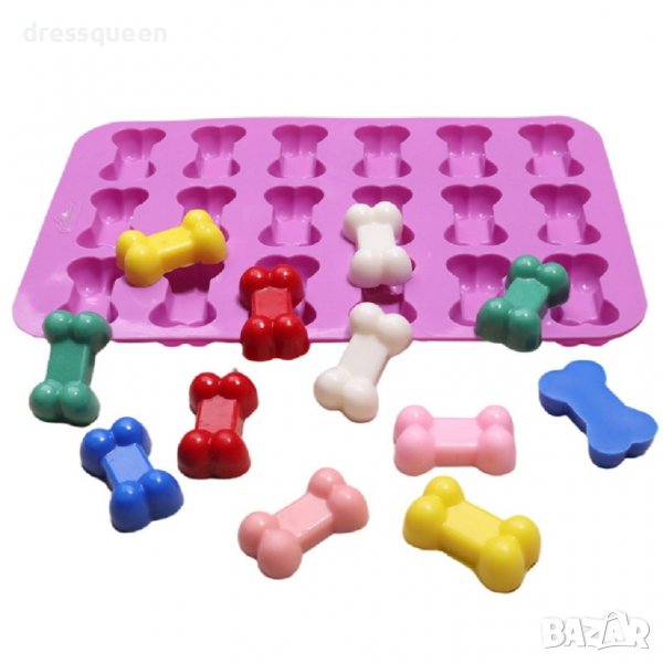 3784 Форми за печене с 18 кокалчета, снимка 1