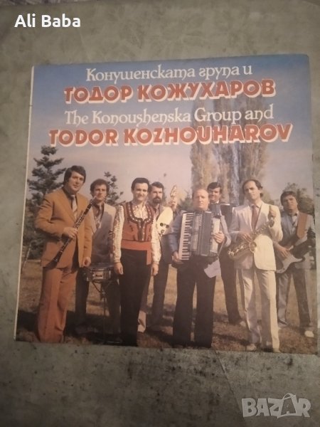 Плоча ВНА 11981 - Конушенската група и Тодор Кожухаров , снимка 1