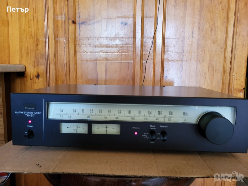 Sansui TU-217 FM / AM ТУНЕР, снимка 1