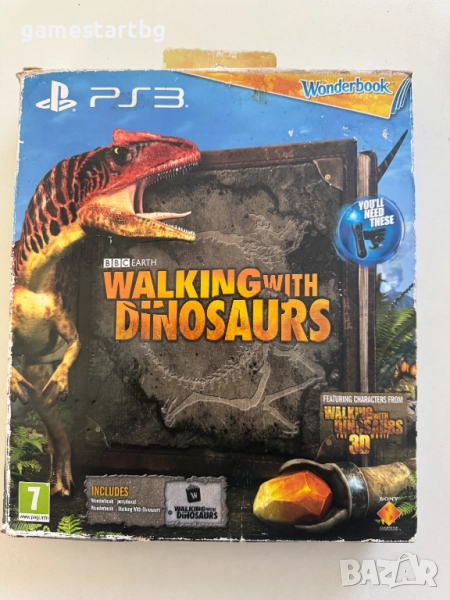 Wonderbook Walking with Dinosaurs Book за Playstation 3(PS3), снимка 1
