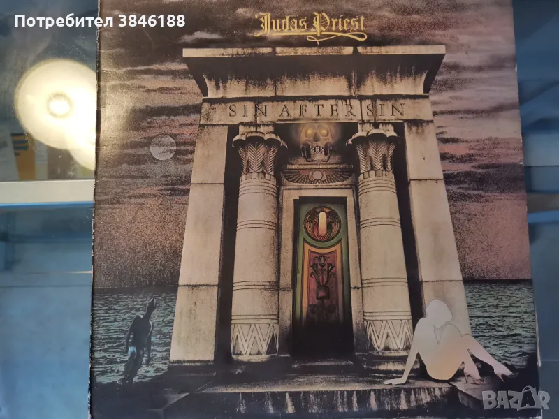 JUDAS PRIEST sin after sin LP  CBS 32005, снимка 1