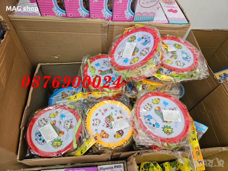 ПРОМО! Детско барабанче с палки РАЗЛИЧНИ РАЗМЕРИ Детски барабан, снимка 1