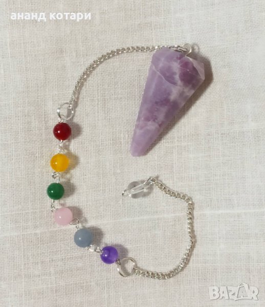 Радиестезично махало - от лапидолит, снимка 1