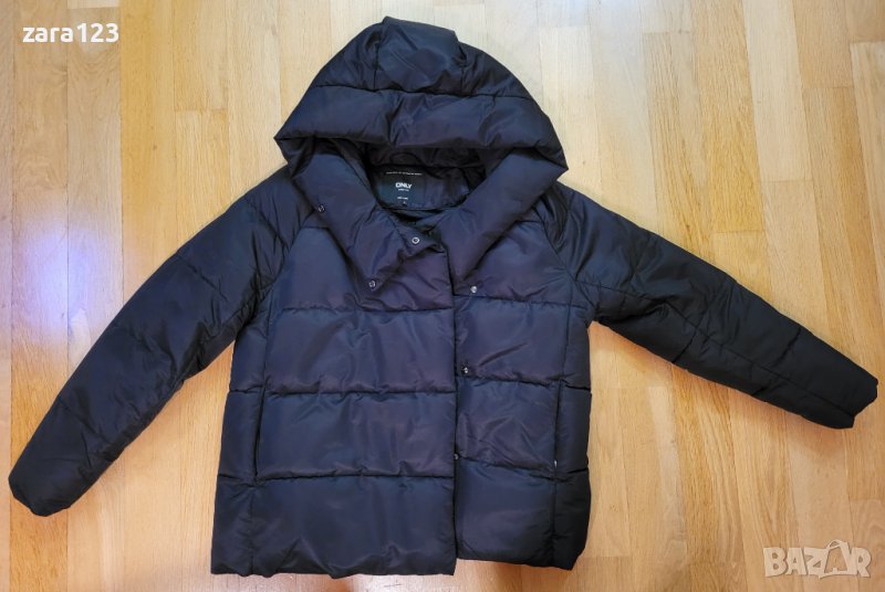 черно дамско яке Only, L - като ново, снимка 1