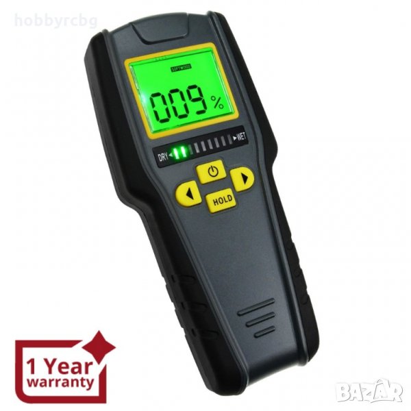 Цифров 4в1 влагомер за измерване на влагата в 4 различни материала, снимка 1