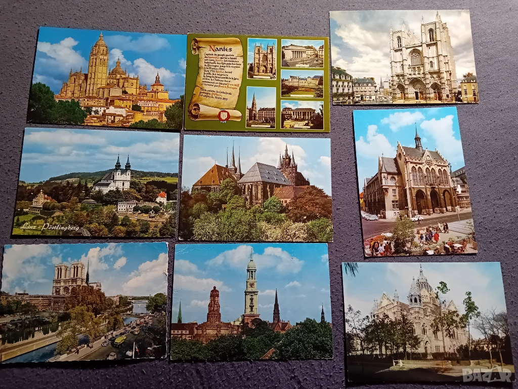 Картички от катедрали, църкви и синагоги от Европа, снимка 1