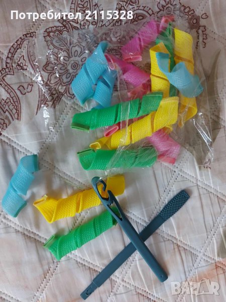 Комплект ролки за къдрене + подарък, снимка 1