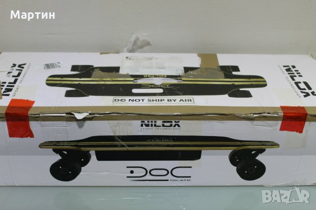 Електрически скейтбоард Nilox скорост 12км в час и пробег 25км, снимка 14 - Скейтборд, ховърборд, уейвборд - 27794765