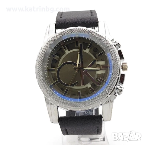 Подаръчен комплект за мъж- Марков портфейл от естествена кожа и часовник, снимка 4 - Коледни подаръци - 52582490