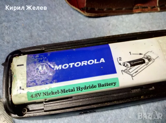 MOTOROLA dual band M3788 Стар КОЛЕКЦИОНЕРСКИ МОБИЛЕН ТЕЛЕФОН GSM АПАРАТ МОТОРОЛА с КАЛЪФ 47689, снимка 3 - Motorola - 47613677