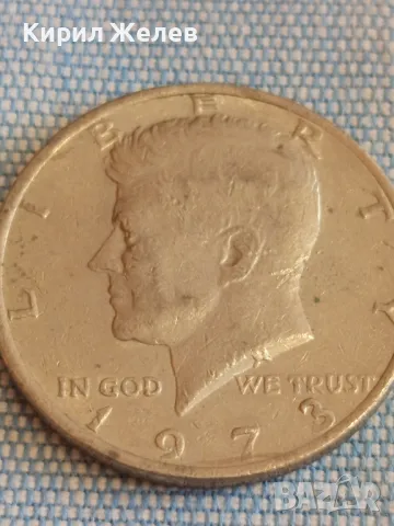 Монета HALF DOLLAR 1973г. USA LIBERTY за КОЛЕКЦИОНЕРИ 49480, снимка 7 - Нумизматика и бонистика - 48388461