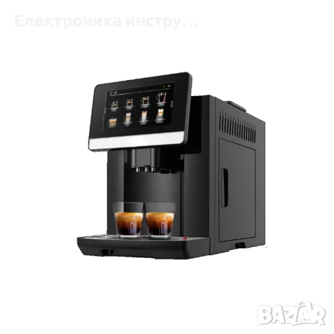 Напълно автоматична електрическа цифрова кафемашина Hausberg HB-3770NG