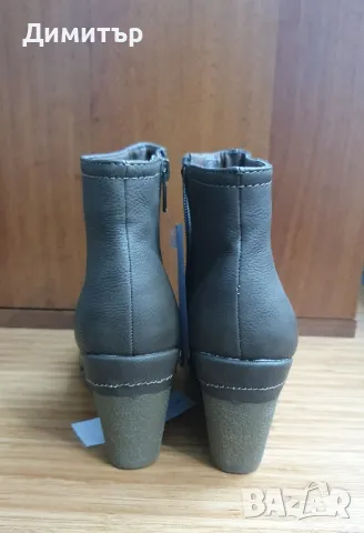 Дамски боти от Еко Кожа 36, снимка 5 - Дамски боти - 49049344