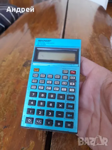 Стар калкулатор Sharp EL-506H, снимка 2 - Други ценни предмети - 49922853