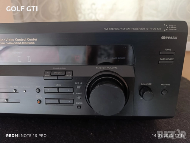  Мощен ресийвър 5-канален Sony Str-de435, снимка 4 - Ресийвъри, усилватели, смесителни пултове - 51707156