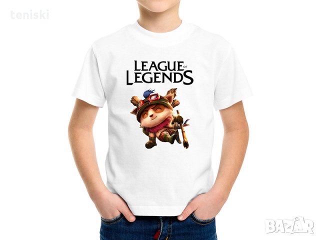  Геймърска тениска League Of Legends мъжки и детски , снимка 6 - Тениски - 28678454