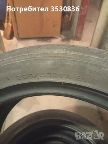 Летни гуми 225/45/17 Goodyear Efficientgrip Perf 2 , снимка 4 - Гуми и джанти - 53505330