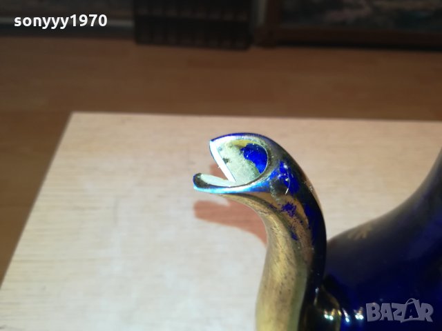 ECHT KOBALT-24 KARAT GOLD-BAVARIA PORZELLAN GERMANY 1411211043, снимка 10 - Антикварни и старинни предмети - 34798235