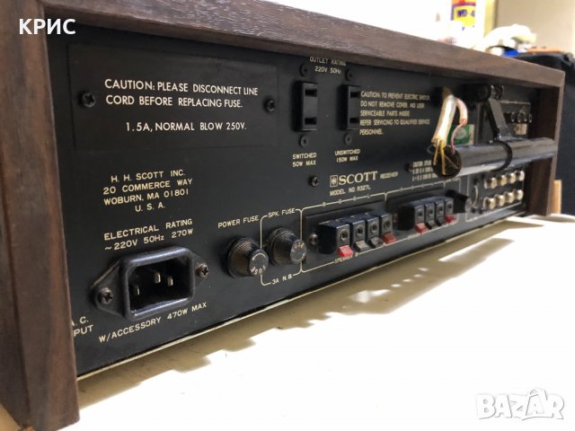 Scott R 327L,AM-FM Stereo Reseiver, снимка 14 - Ресийвъри, усилватели, смесителни пултове - 26696170