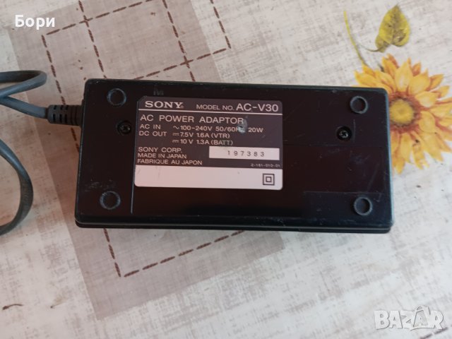 Зарядно SONY video 8 Камера, снимка 5 - Камери - 43042834