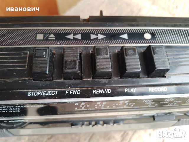касетофон  шарп , снимка 4 - Радиокасетофони, транзистори - 43697290