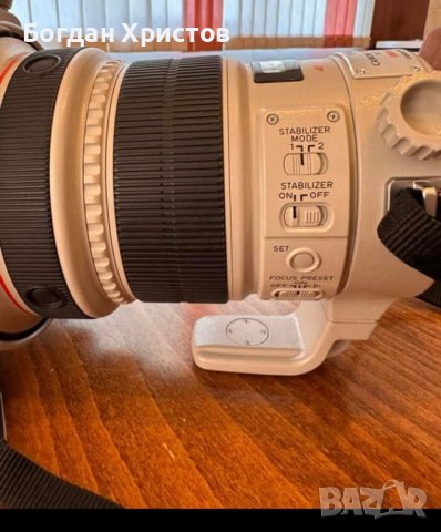 Canon EF 200 mm f/2, снимка 5 - Обективи и филтри - 42934730