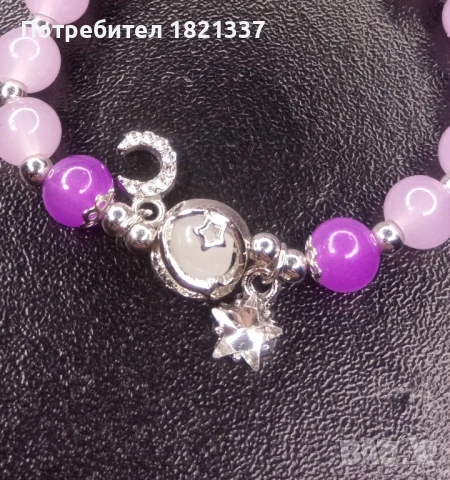 Гривна от мъниста , снимка 2 - Гривни - 51387439