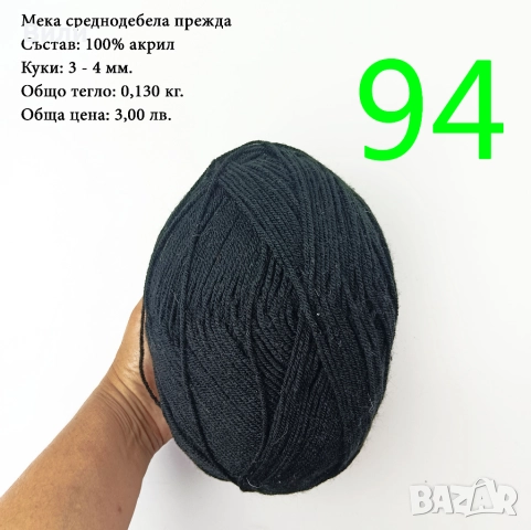 Евтини прежди в малки количества - нови и остатъци, снимка 9 - Други - 52029828