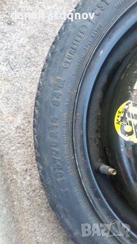 Резервна гума патерица за фолксваген поло 98 година , снимка 2 - Гуми и джанти - 39649250