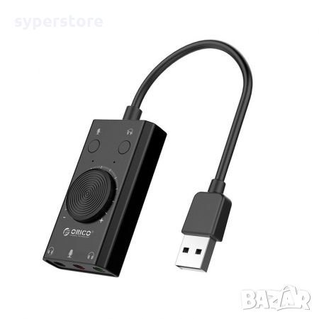 Звукова карта на USB Orico SC2 - USB Sound Card External, снимка 1 - Други - 32333557
