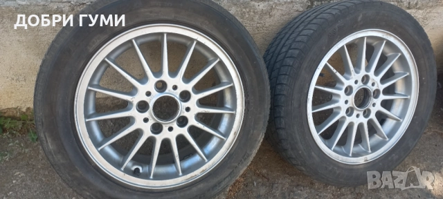 5х120 БМВ 2бр. ДЖАНТИ 16 и 225 50 16 Гуми към тях, снимка 3 - Гуми и джанти - 51776689