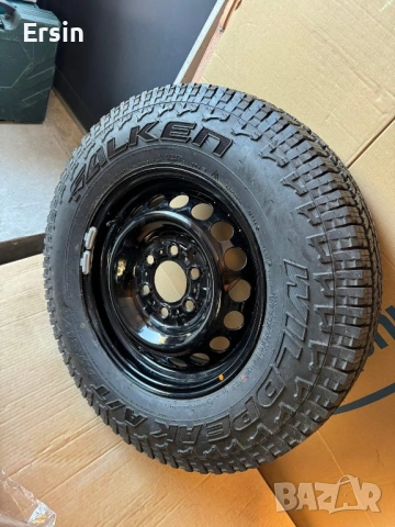 Гумa 225/75 R16 115/112S Falken WILDPEAK A/T AT3WA всесезоннa с оригинална  джанта , снимка 3 - Гуми и джанти - 53285594